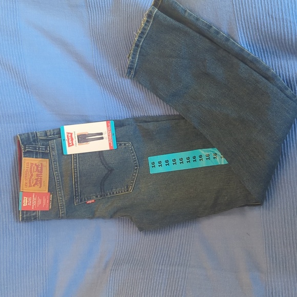 Youth sz 16 Levi's Denim Jeans Boy/Girl - Picture 2 of 7